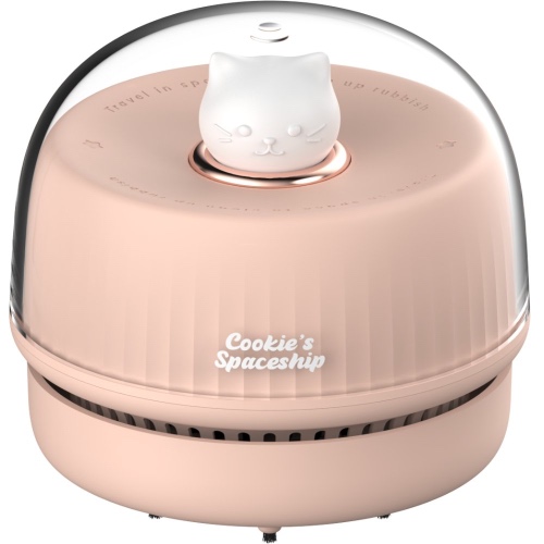 Kitty Desktop Vacuum Cleaner - Blush Pink