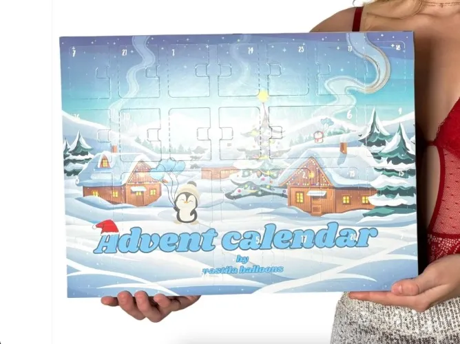 Balloon Advent Calendar