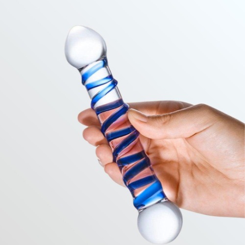 Gläs Spiral Glass 6.5" Dildo