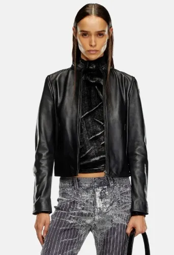 Diesel leather jacket 