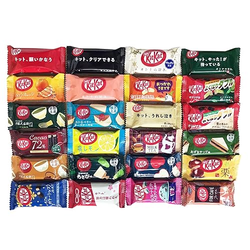 Nestlé Kit Kat Assorted 24 types (1 each) 24 in total KitKat Japan Import
