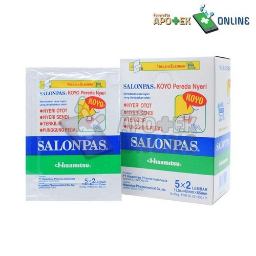 SALONPAS SUPER BIRU 2 X 5 ( 1 BOX ) di Apotek Pelita Jaya Sawahan | Tokopedia