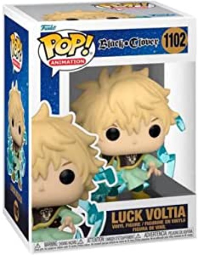 Funko Pop Black Clover Luck Voltia Figure (AAA Anime Exclusive)