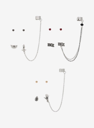 My Chemical Romance Symbols Cuff Earring Set