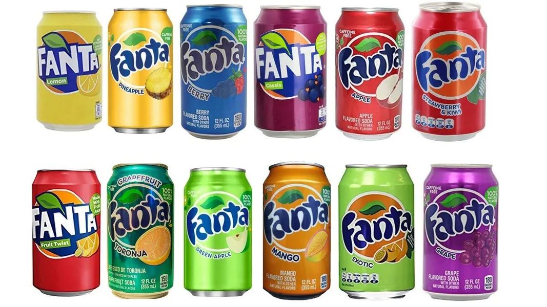 Fanta Mix-Set 12 Dosen, inkl. 3,00 Euro DPG-PFAND