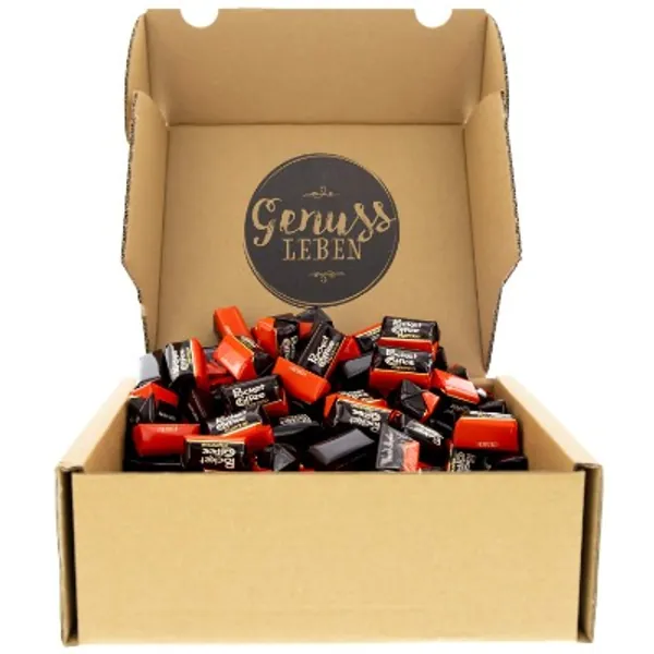 Genussleben Box mit 120 Ferrero Pocket Coffee espresso, Pralinen mit Espressofüllung 1488g, Süßigkeiten für Kaffeeliebhaber