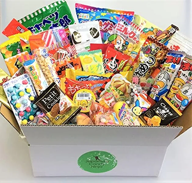 52 Japanese Candy and Snack Okashi Set