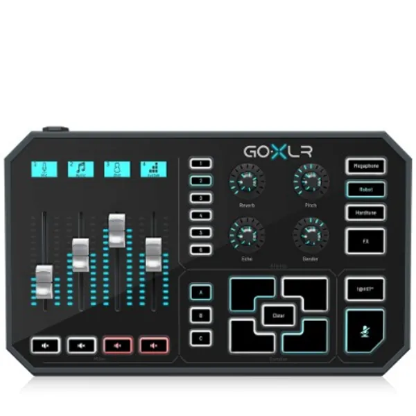 TC Helicon GoXLR - Mixer, Sampler und Voice FX für Streamer