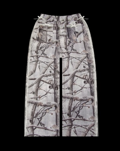 PREY OVERSIZED SWEATPANTS SNOW CAMO | M
