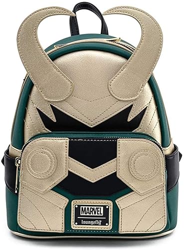 Loungefly Marvel Loki Classic Cosplay Womens Double Strap Shoulder Bag Purse - One Size - Multi