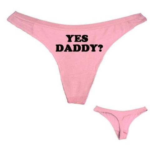 Yes Daddy Thong - Pink / S