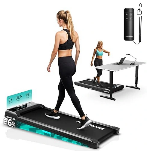 Walking pad for content