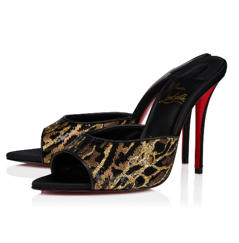 Christian Louboutin MISS Z MULE OCELOT