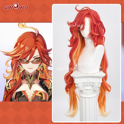 【Pre-sale】Uwowo Genshin Impact Mavuika Pyro Archon Natlan Cosplay Wig Long Hair | Default Title
