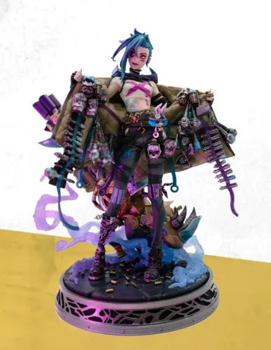 Άγαλμα Arcane Τζινξ σε κλίμακα 1/7 | Κατάστημα Riot Games