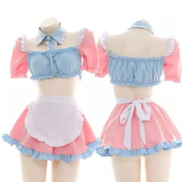 Pastel Lolita Anime Cosplay Lingerie