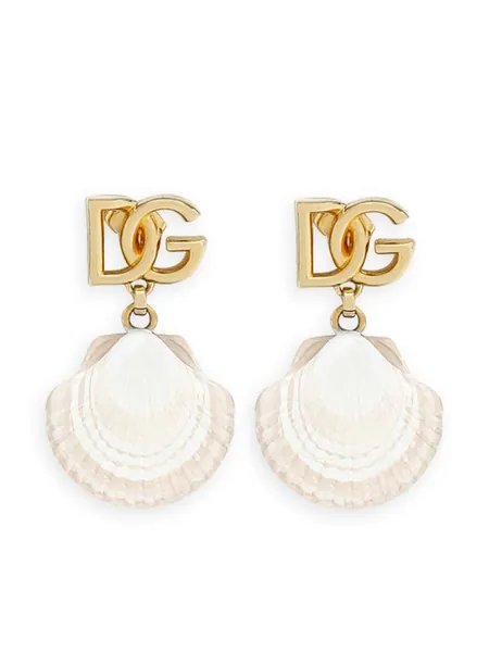 DG shell drop earrings