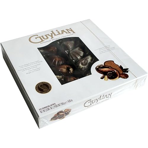 GUYLIAN SEASHELLS BELGIUM CHOCOLATE, 8.8 OZ BOX by GUYLIAN