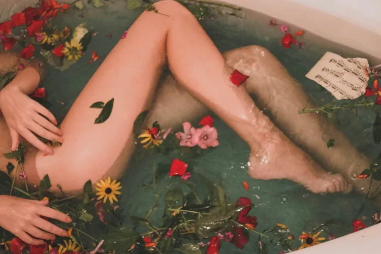 A Flower Filled Bath