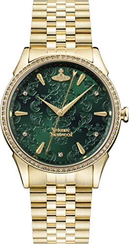 Vivienne Westwood The Wallace Ladies Quartz Watch with Stainless Steel Bracelet - Green