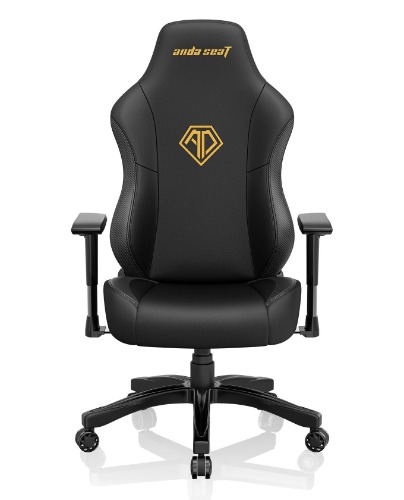 AndaSeat Phantom 3 Series Premium Office Gaming Chair - Premium PVC Leather / L / Elegant Black