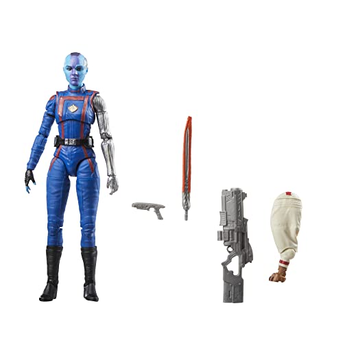 Marvel Legends Series Nebula, Guardians of The Galaxy Vol. 3 6-Inch Collectible Action Figures, Toys for Ages 4 and Up