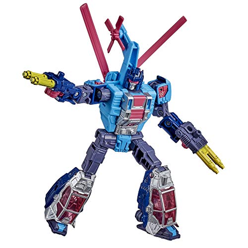Transformers Generations Selects WFC-GS19 Rotorstorm, War for Cybertron Deluxe Class Figure – Collector Figure, 14-cm