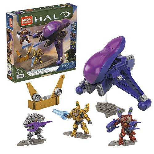 Mega Halo Arbiter's Quest Banshee Vehicle Halo Infinite Construction Set, Building Toys for Boys