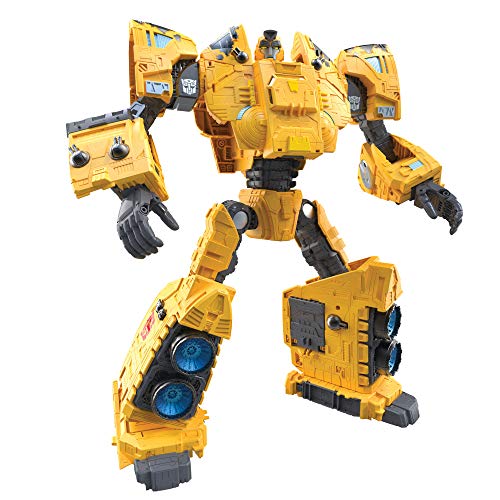 Transformers Toys Generations War for Cybertron: Kingdom Titan WFC-K30 Autobot Ark Action Figure - Kids Ages 15 and Up, 19-inch - Generations War