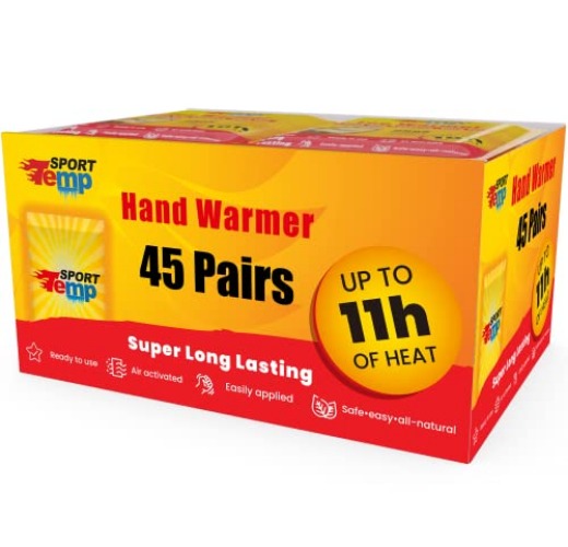 Hand Warmers - Up to 11 Hours of Heat