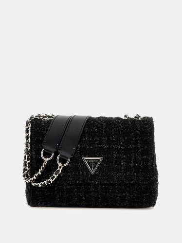 Guess Giully Tweed Crossbody Bag