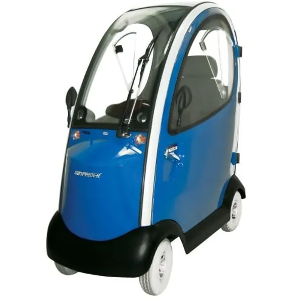 Shoprider Flagship Enclosed Scooter, Blue