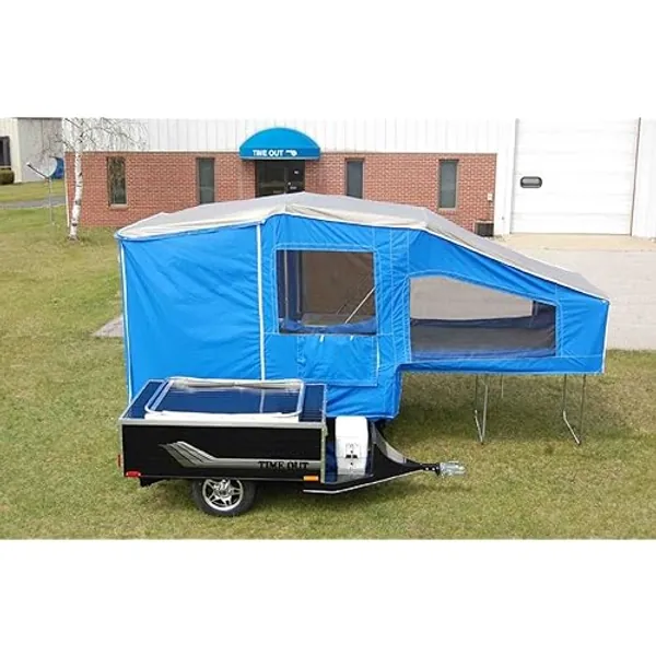 Time Out Camping Trailers (Pull Behind Motorcycle or Small Car) (Deluxe Camper)