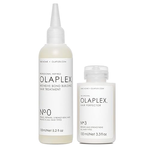 Olaplex No.3 Hair Perfector and No.0 Intensive Bond Building Treatment Bundle