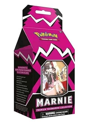 Pokemon Marnie Premium Tournament Collection Box Set: 7 Booster Packs + promos!