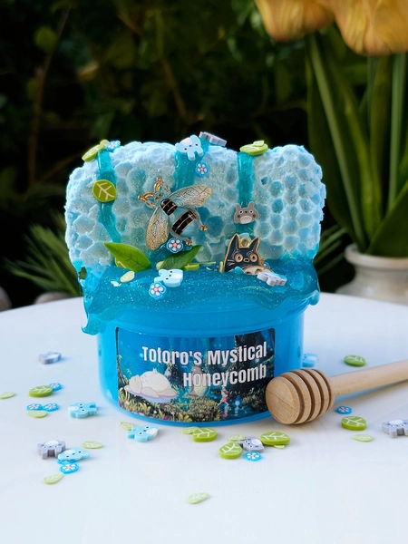 Mystical Honeycomb, Totoro Slime, DIY Slime, Bee Slime, Jelly Slime, Gifts for Kids