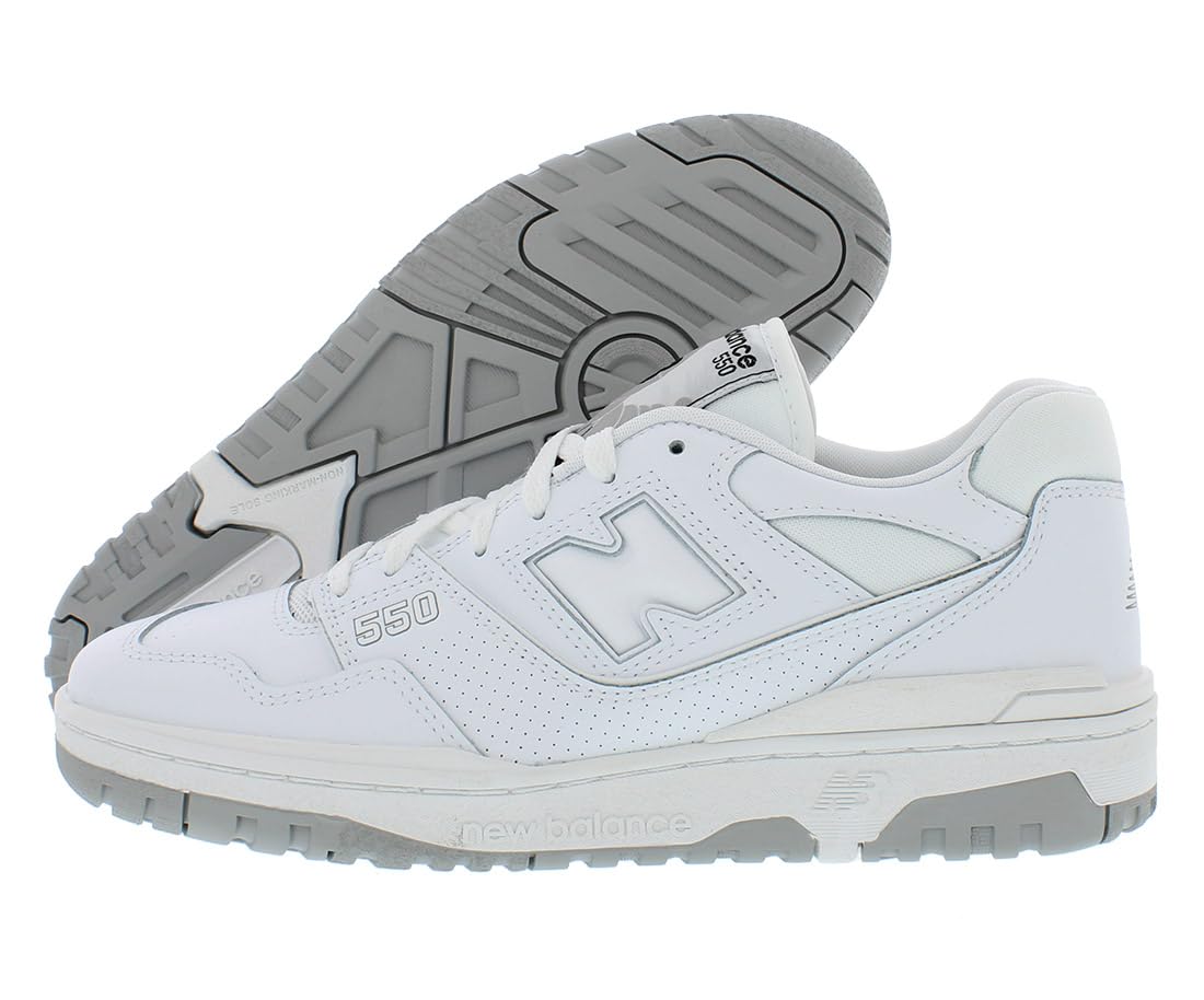New Balance 550 White Grey Style Code: BB550PB1