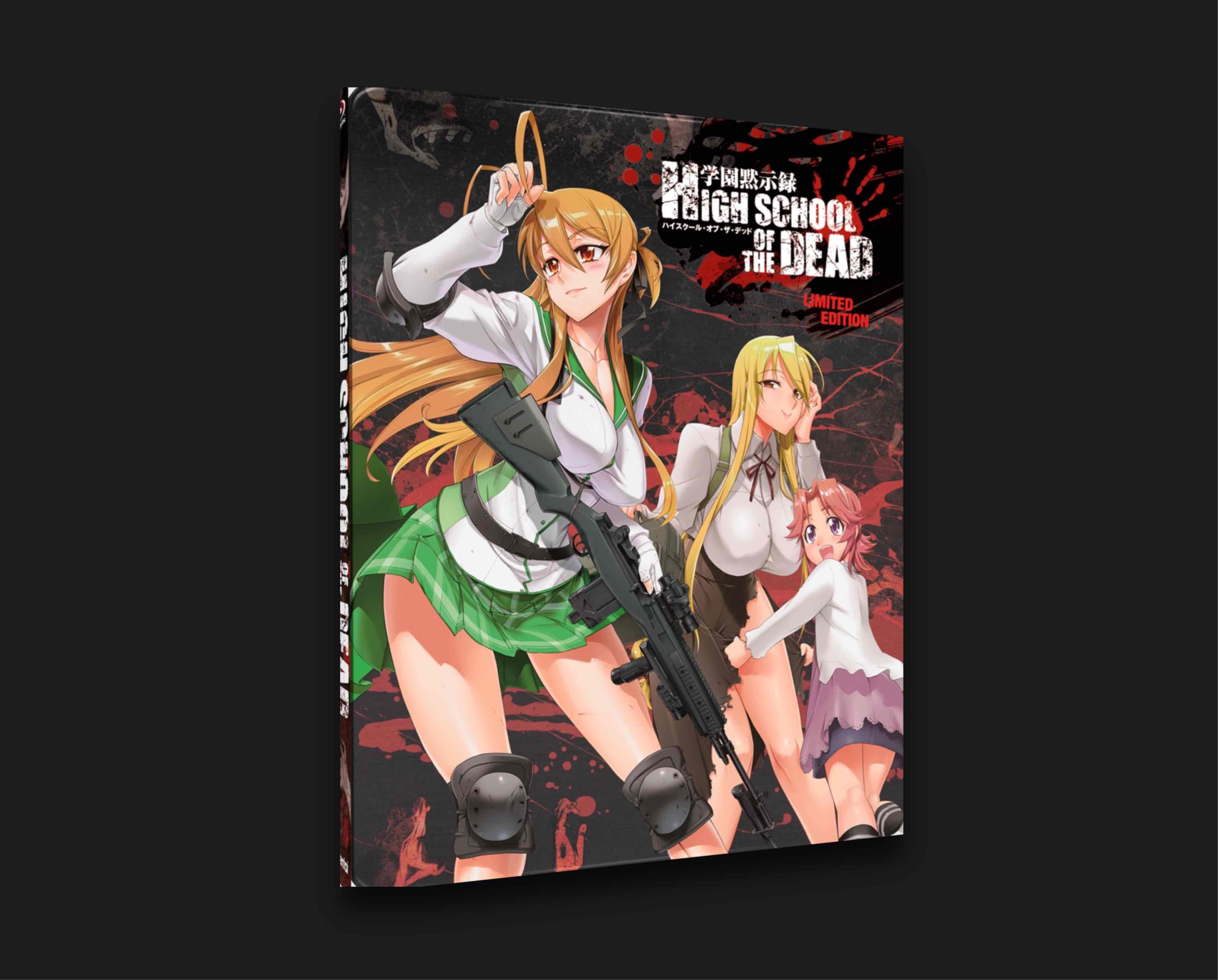 High School of the Dead Steelbook Blu-ray
