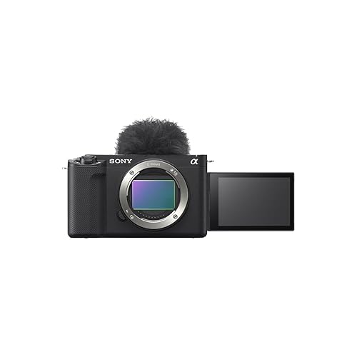 Sony ZV-E1 | Full-frame Mirrorless Interchangeable Lens Vlog Camera (Compact and Lightweight, 4K60p, 12.2 Megapixels, 5-Axis and Digital Stabilisation System, Large Battery Capacity) Black - ZVE1BDI.EU