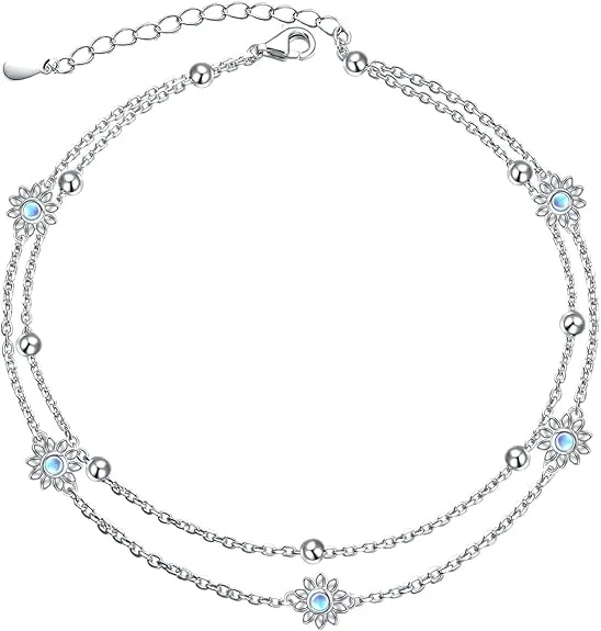 Sterling Silver Beaded Heart Charm