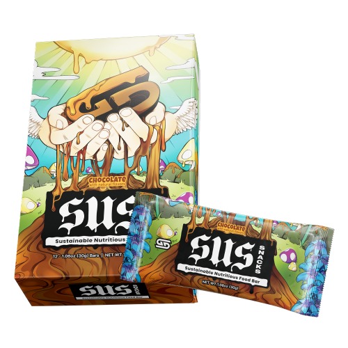Sus Snacks - Box of Chocolate Flavor Sus Bars (12 Total)