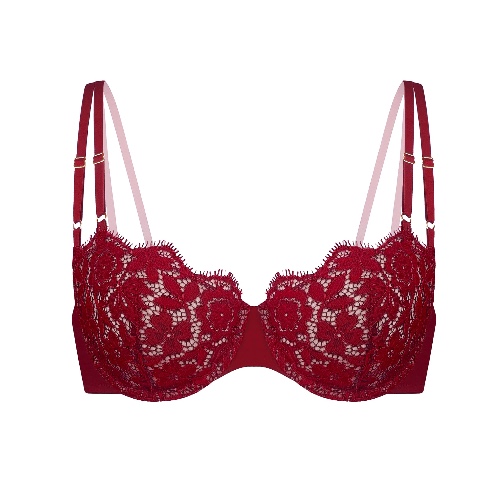 Throne | Amelia | Frisson Balconette Bra Bloodstone - 38DDD/F / Bloodstone