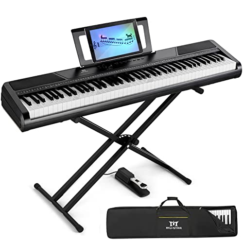MUSTAR Digital Piano 88 Keys w/ Stand 