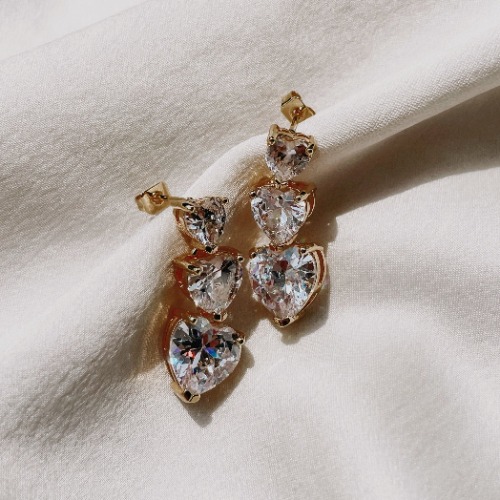 Love Spell Earrings | Princess Pink