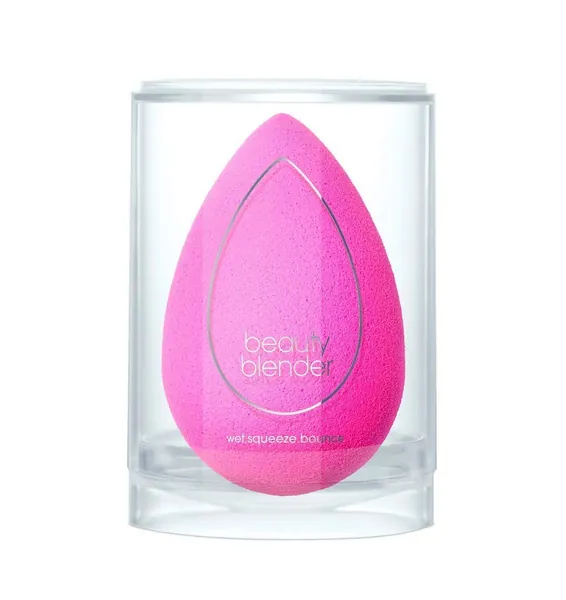 The BEAUTYBLENDER Original Pink Blender Makeup Sponge for blending liquid Foundations, Powders and Creams. Flawless, Professional Streak Free Application Blend, Vegan, Cruelty Free and Made in the USA