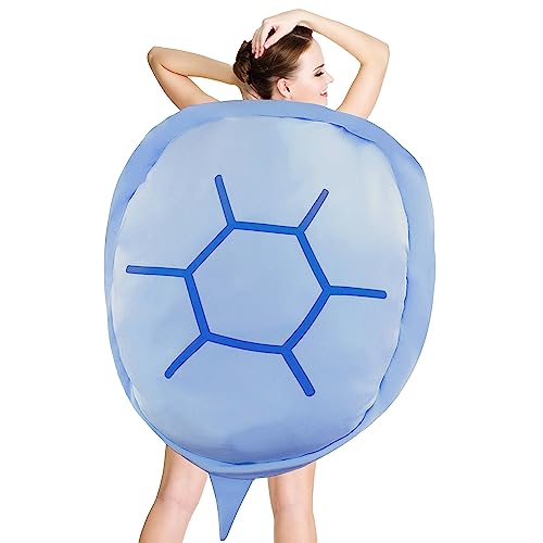 WUWUWA Wearable Turtle Shell Pillow Adult,Giant Wearable Turtle Shell Pillow,Big Turtle Shell Pillow,Turtle Pillow,Turtle Pillow Wearable Blue 39.4 inch/100 cm - 39.4in/100cm-blue