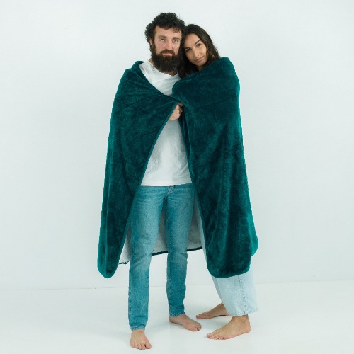 Waterproof Splash blanket™️ - Emerald Green The OG | Medium (50 x 80in)