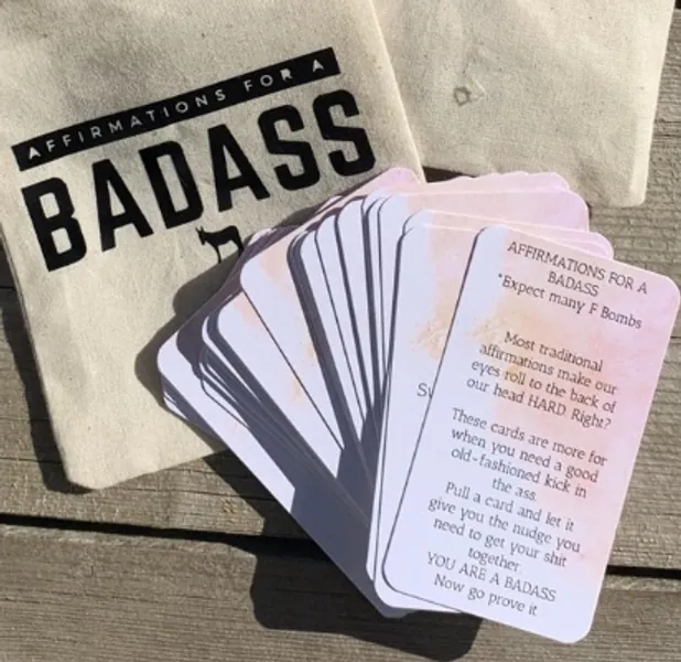 Affirmations for a Badass | Etsy
