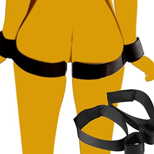 YR-2Pcs Easy Access Portable Durable Nylon Material Restraints Kit for Unisex Great for Couple