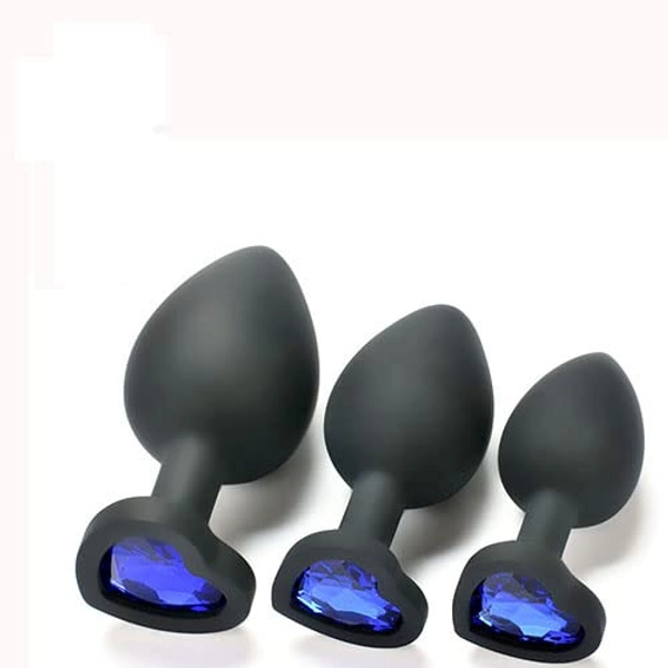 Beginner Set Silicone Beads Anales Toys Trainer Kits Flexible Soft Toys for Men Women, Anales Beads Trainer Kits for Body Relax, Personal Body Masage Tool (Black)